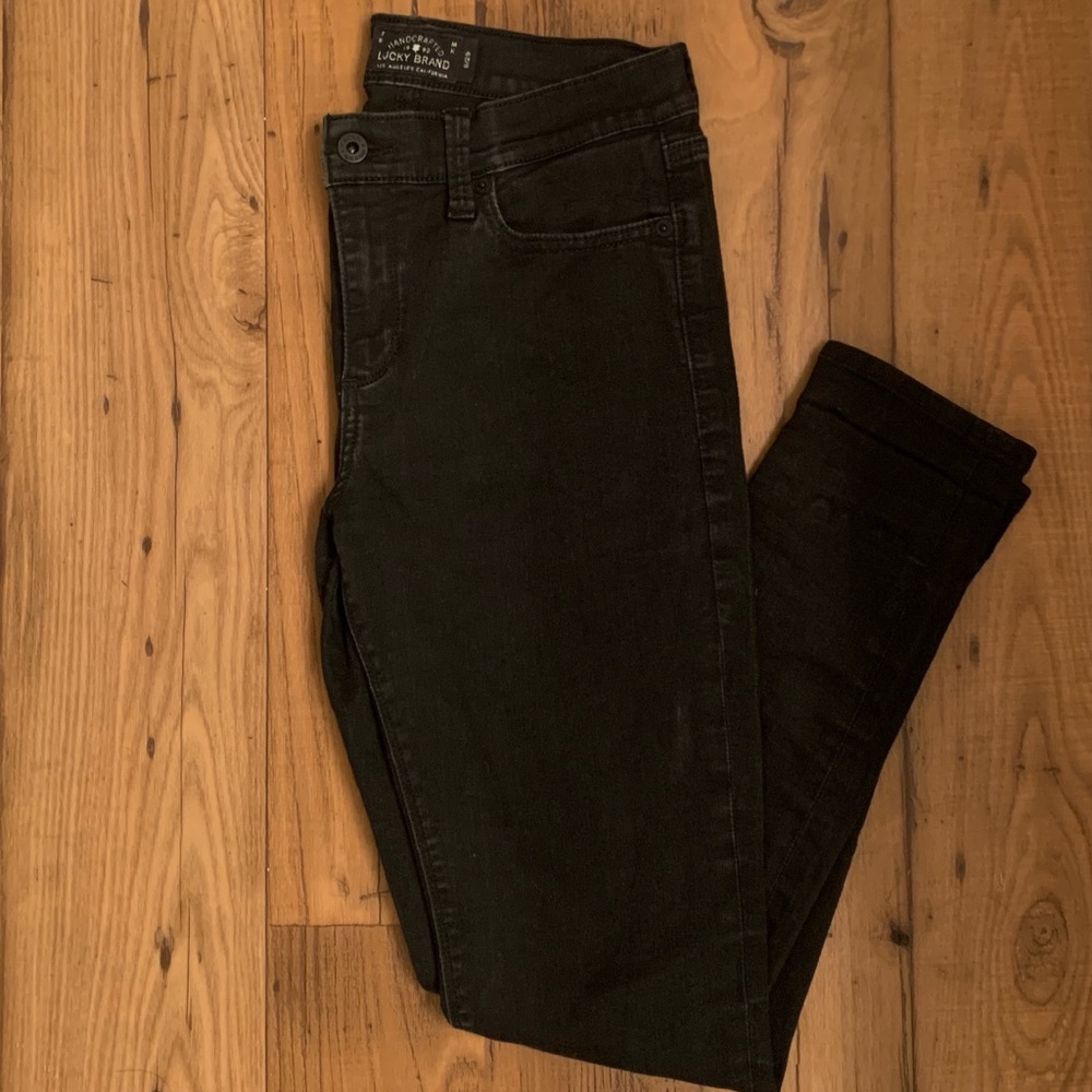 Lucky Brand black Brooke Legging Jean size 29